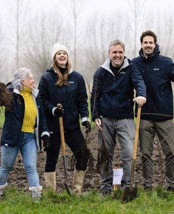 Boomplantdag Groene Woud 26 januari 45