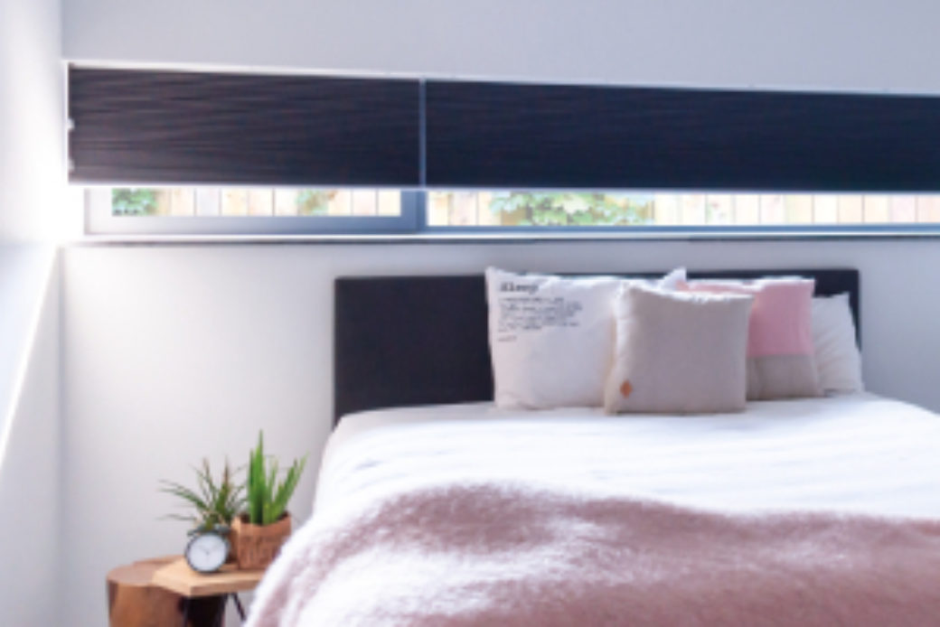 Plissegordijnen op maat slaapkamer