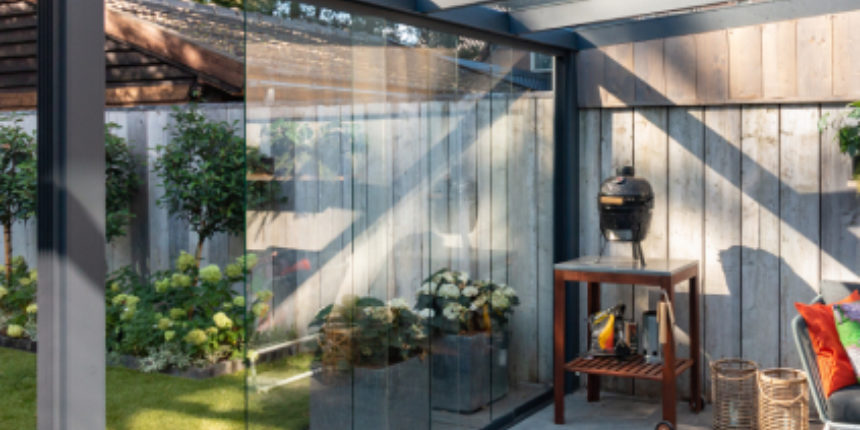 Glaswande Schiebwande Pergola bioclimatique V908 Ledro Kerkhof