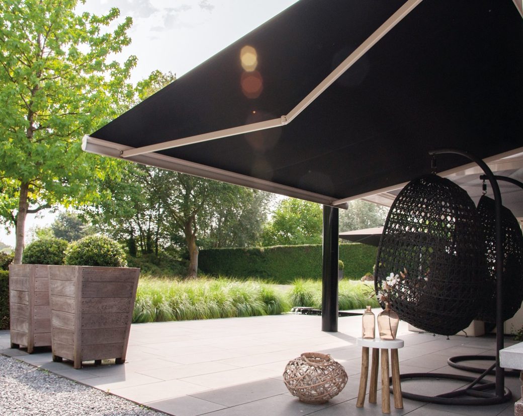 Zonnescherm kopen plaatsen montage