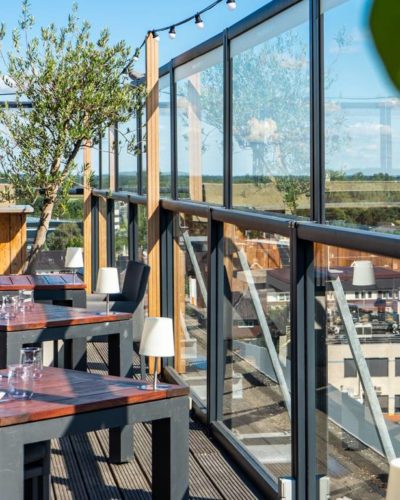 Dachterrasse wetterschutz