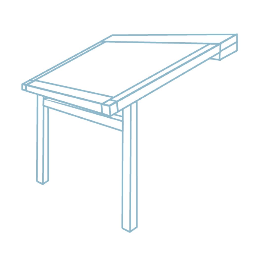 Verandazonwering_op_palen