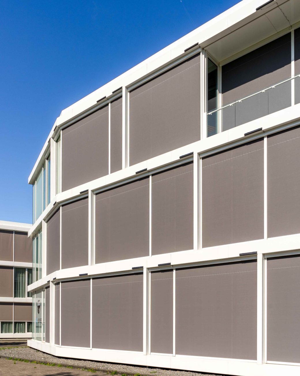 Zonwering kantoor ritsscreens