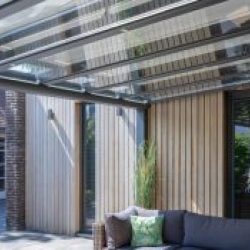 Zonwering Terrasoverkapping overkapping Terrassenuberdachung mit sonnenschutz