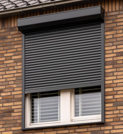 Roller shutter window