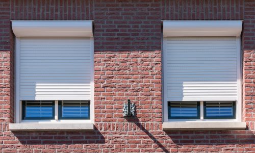 Inmeten montage elektrische rolluiken rolluik op zonne energie ruimte verduisteren Verano product - lange levensduur - ramen