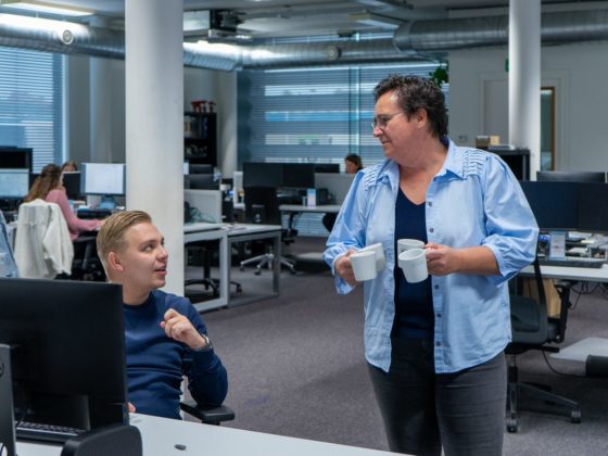 Foto comm mw binnendienst