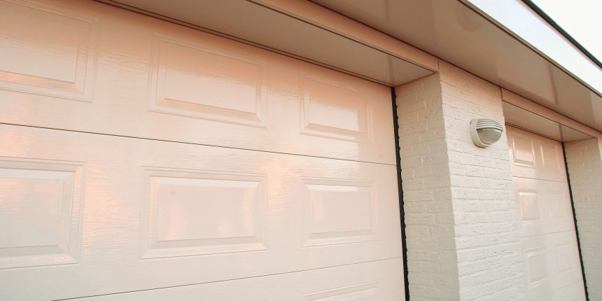 sectionaalpoorten garagepoort garagedeur sectionaalpoort satin white -  perfecte afwerking