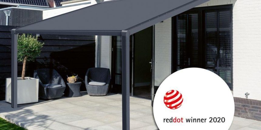 Reddot winner pergola Tumba